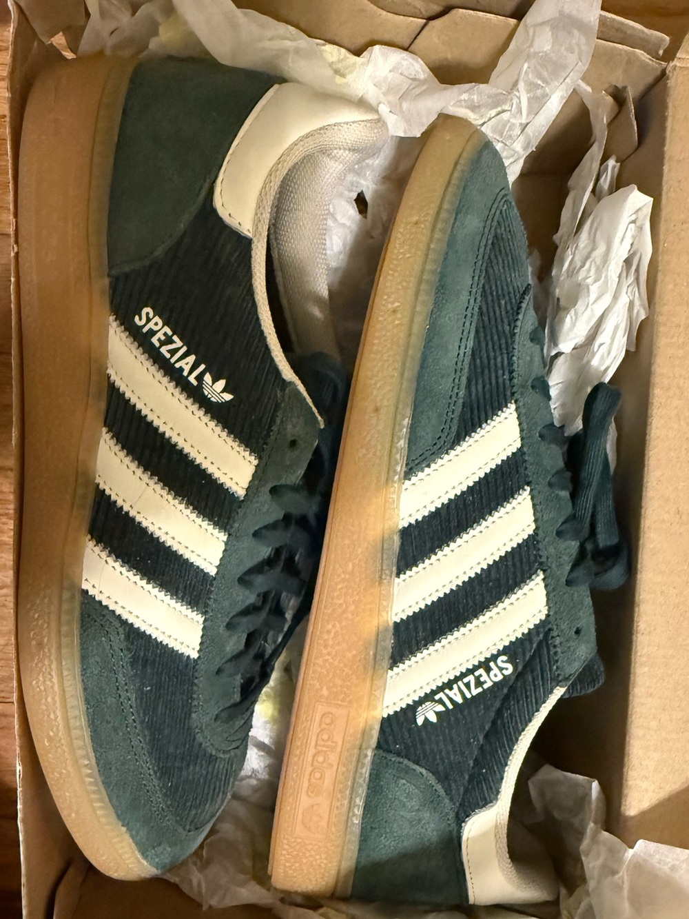 adidas Blue Samba OG Box with White Trefoil